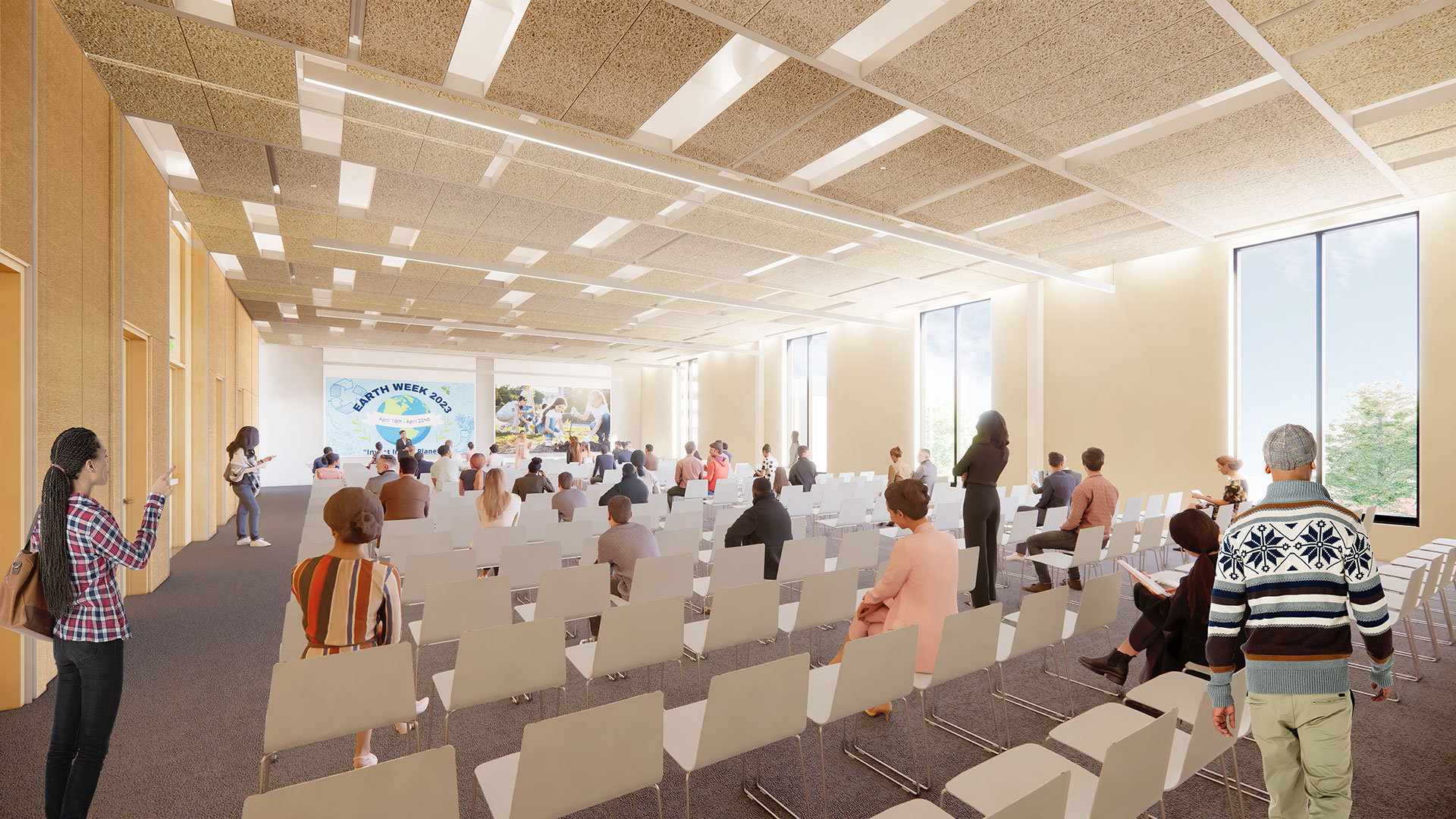 Updated renderings of remodeled Appleton library released Razor 94.7